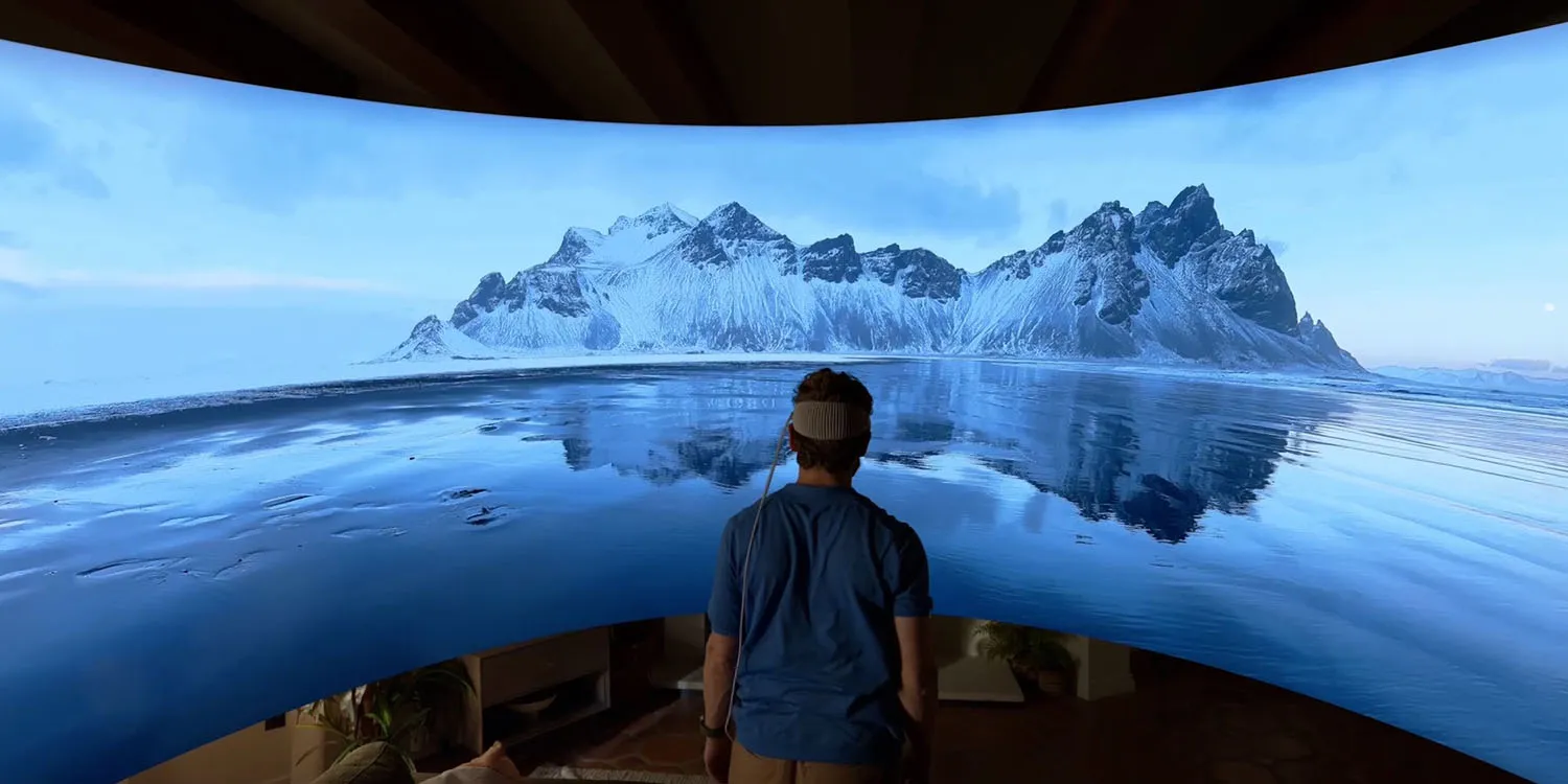 تماشای فیلم با ویژن پرو