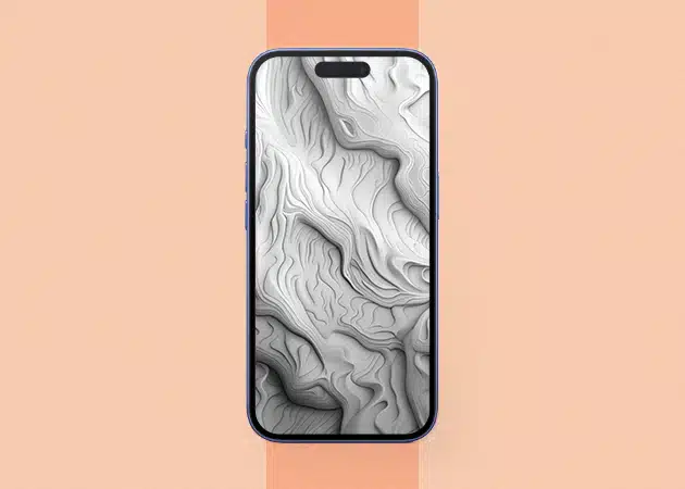 والپیپر آیفون توپوگرافی ۳