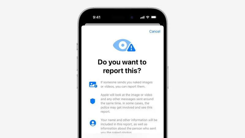ریپورت کردن افراد مزاحم در iMessage با آپدیت iOS 18.2