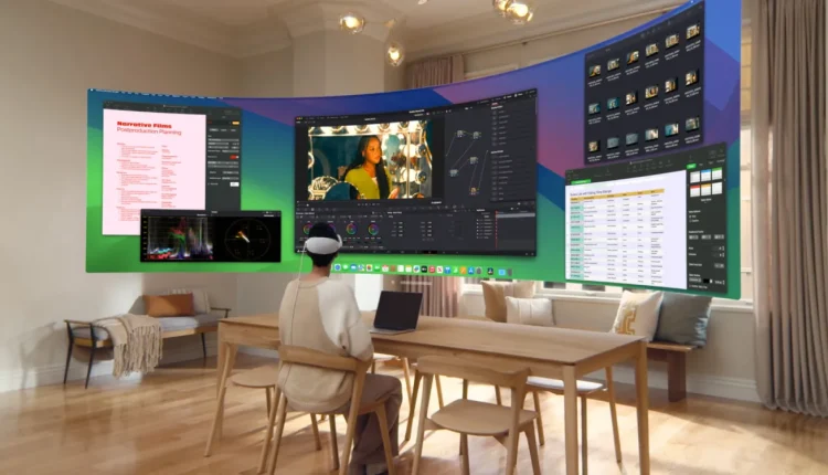 قابلیت Mac Virtual Display در اپل ویژن پرو با Vision OS 2.2