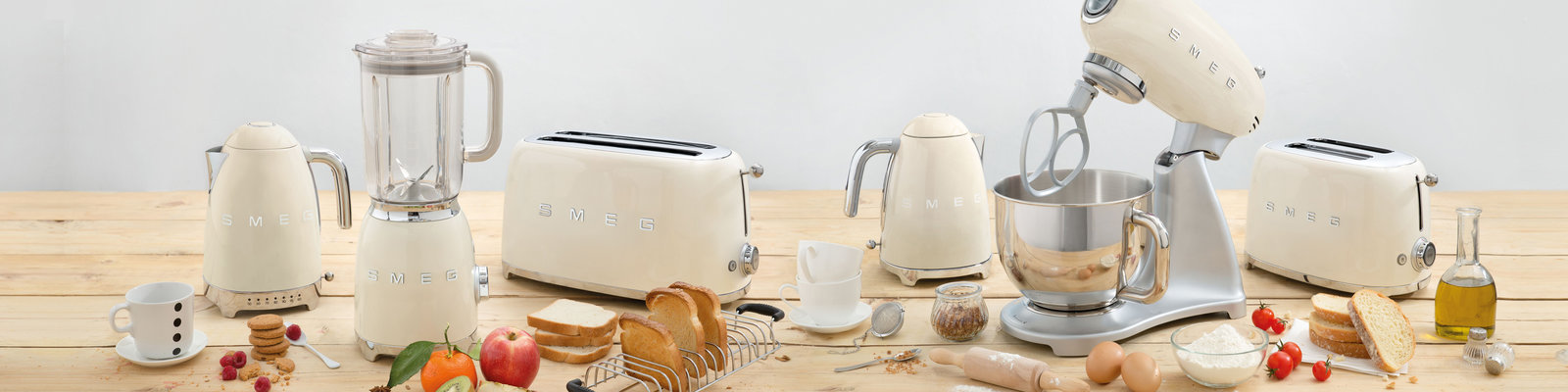 لوازم خانگی کوچک اسمگ رنگ کرم