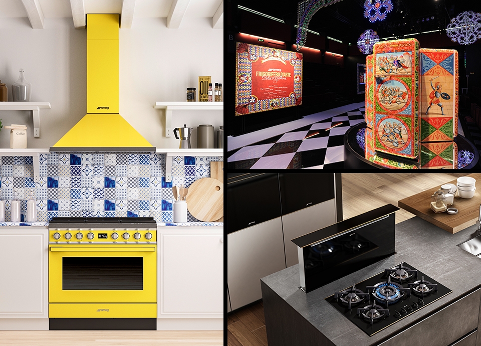 همکاری smeg و dolce & gabanna