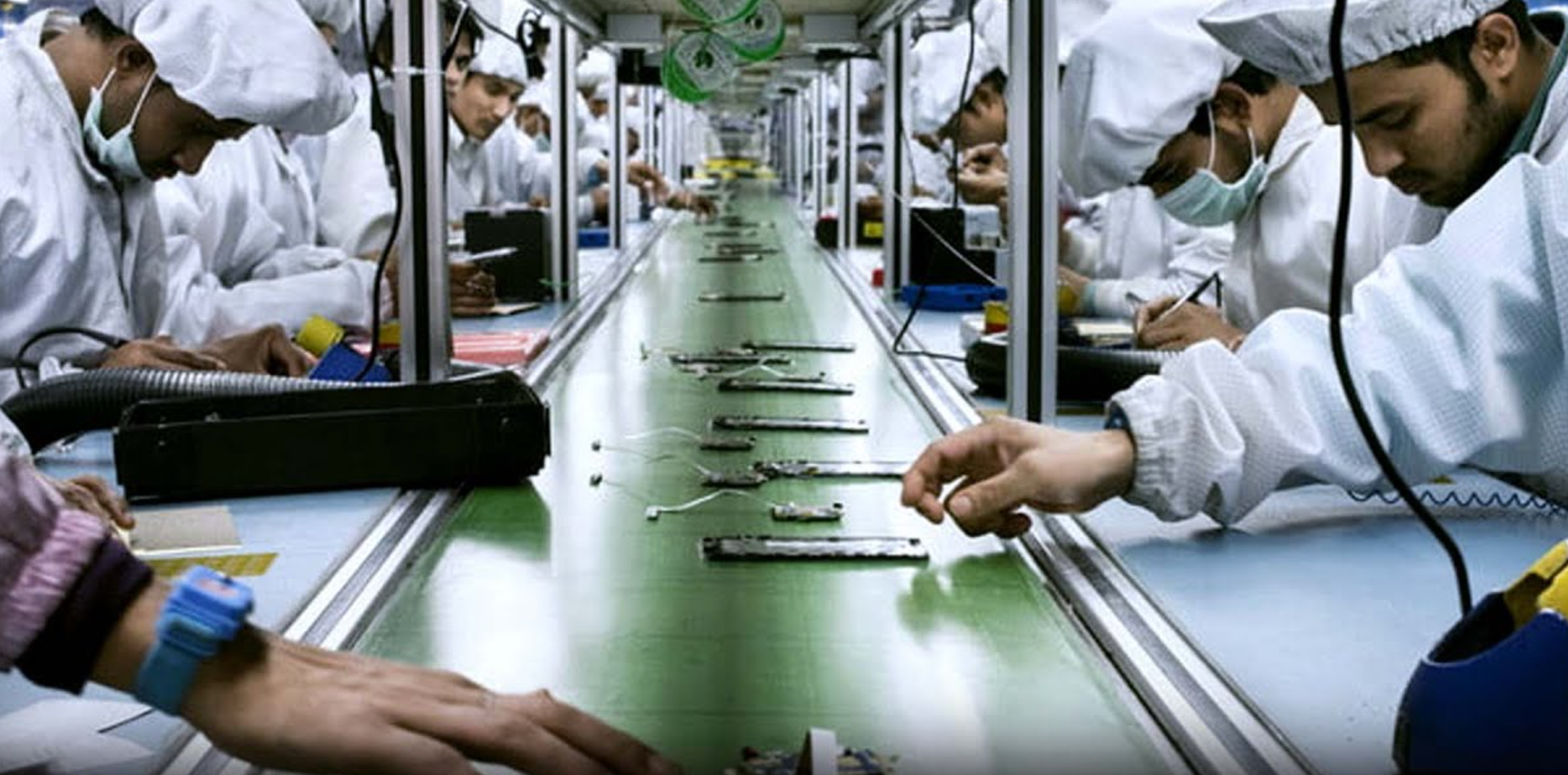 خط تولید آیفون در هند