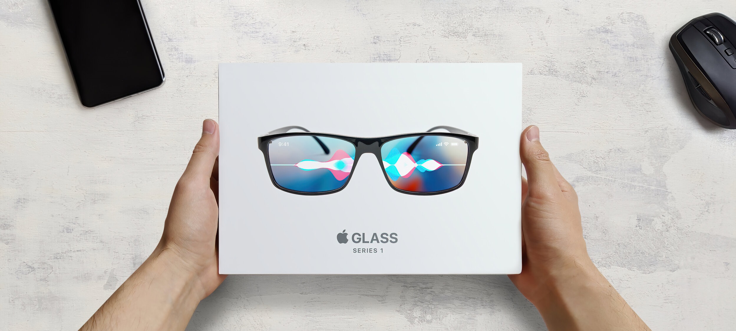 طراحی مفهومی از عینک AR اپل