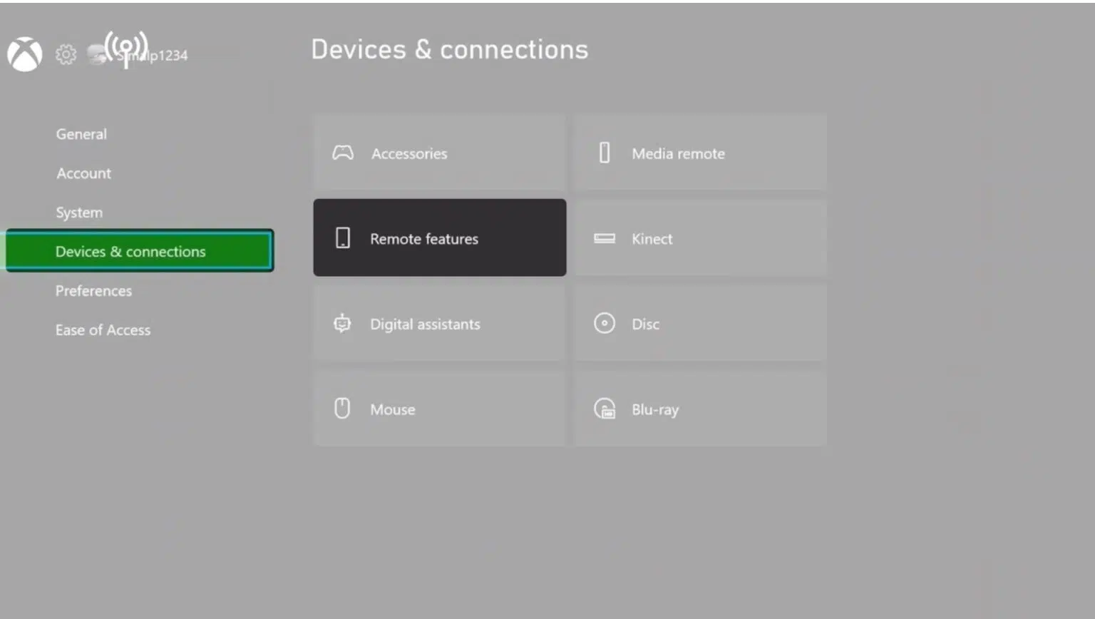 تنظیمات remote connection روی ایکس باکس