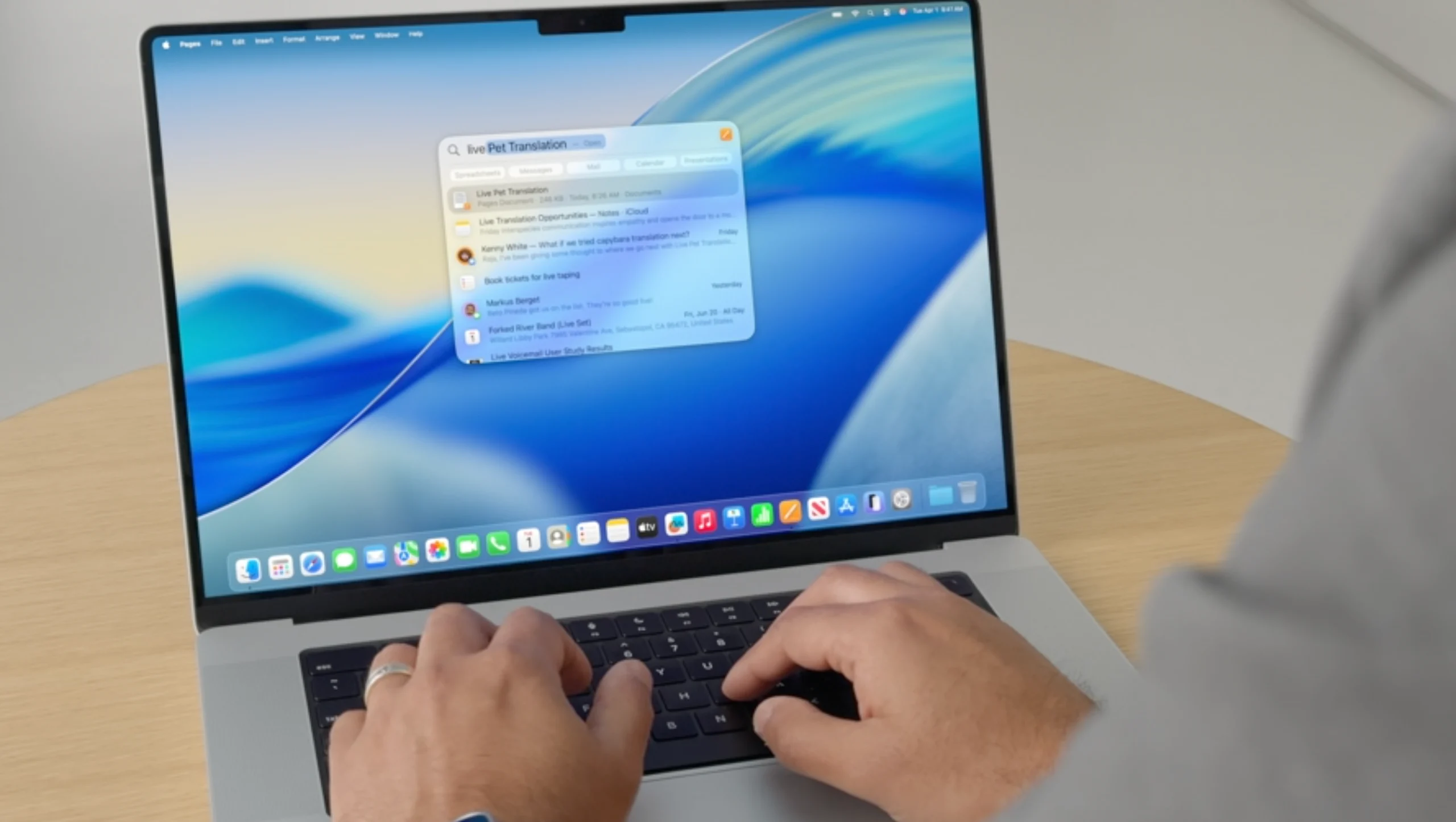 مک‌اواس تاهو ۲۶ و اسپات‌لایت در رویداد WWDC ۲۰۲۵