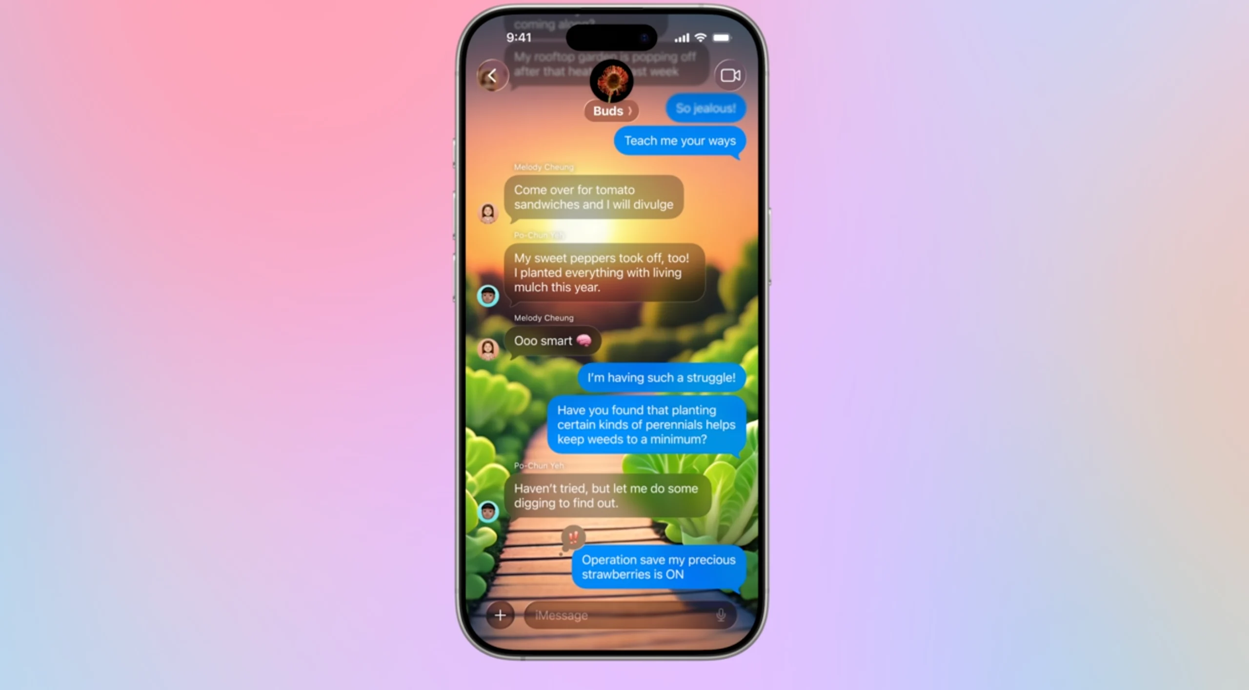 پس‌زمینه‌های سفارشی و ویژگی‌های جدید چت گروهی Messages در رویداد WWDC ۲۰۲۵