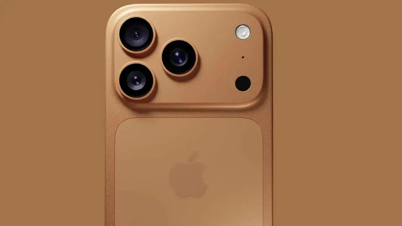 آیفون ۱۷ پرو نارنجی (کانسپت)