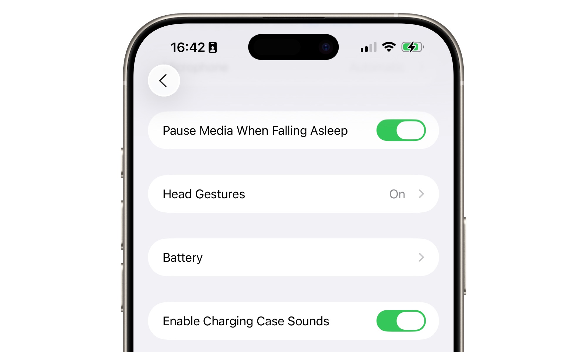 توقف خودکار موسیقی در زمان خواب توسط ایرپاد در iOS 26