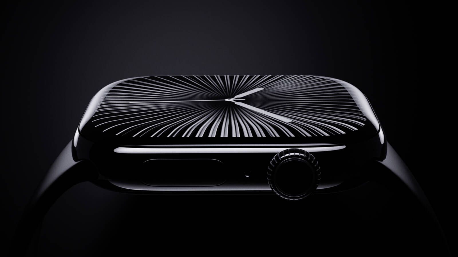 اپل واچ سری ۱۰ مشکی براق (جت بلک)