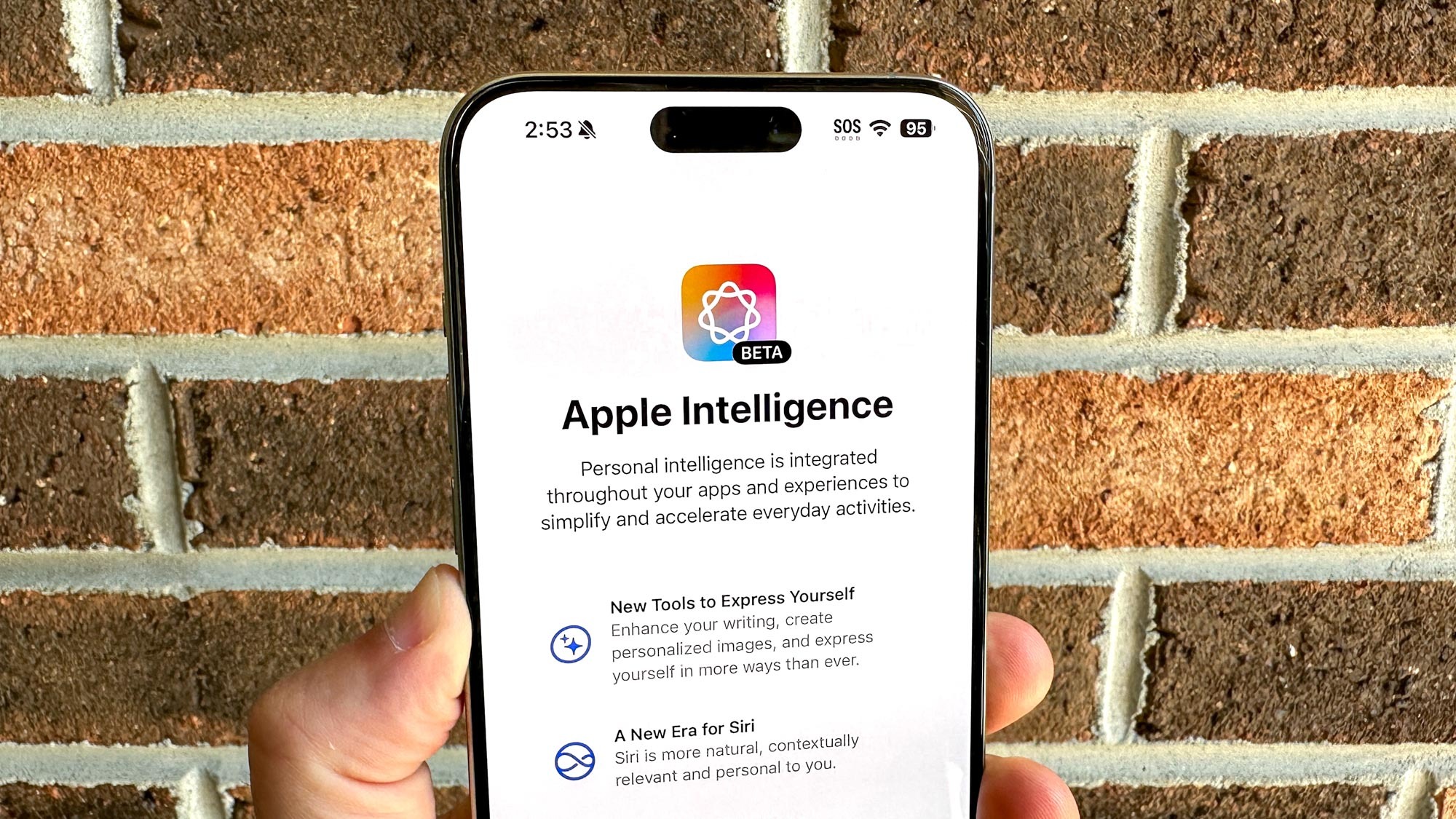 هوش مصنوعی اپل Apple Intelligence روی آیفون