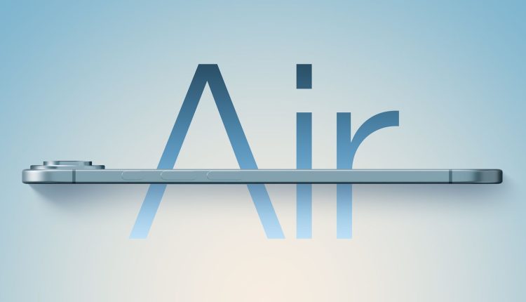 آیفون ۱۷ ایر آبی آسمانی