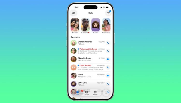 یادآور تماس مجدد میس کال در iOS 26