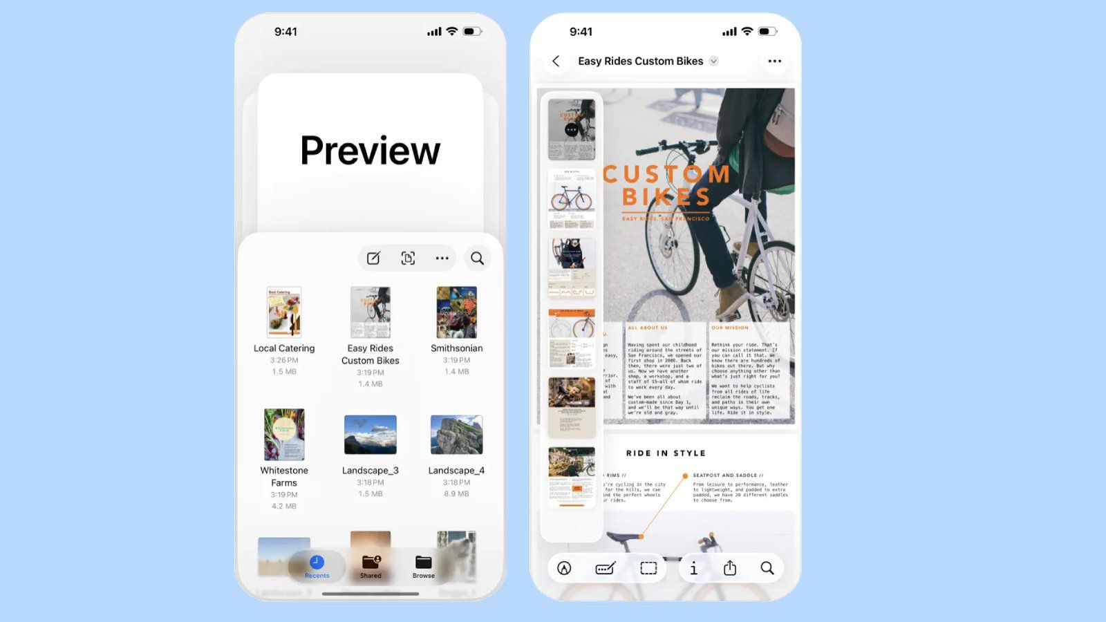 برنامه Preview در ios 26