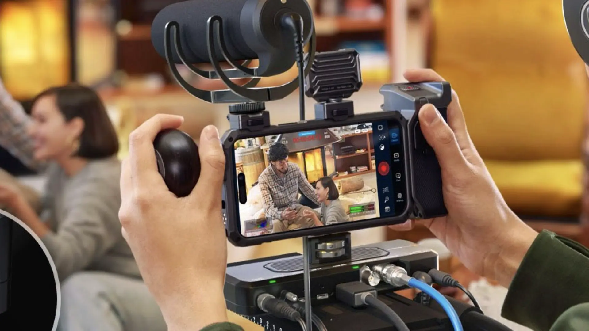 فیلمبرداری با آیفون ۱۷ پرومکس و تجهیزات حرفه‌ای