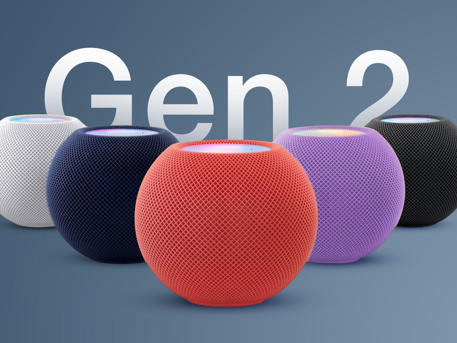 رنگبندی احتمالی هومپاد مینی ۲ اپل