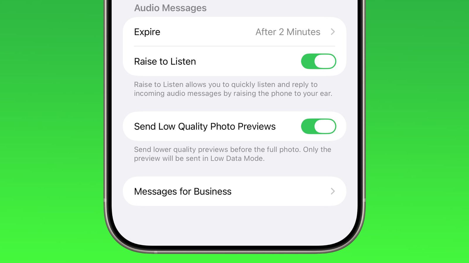 کاهش حجم عکس در آی مسیج