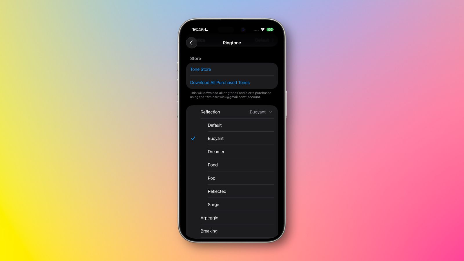 زنگهای جدید آیفون ios 26