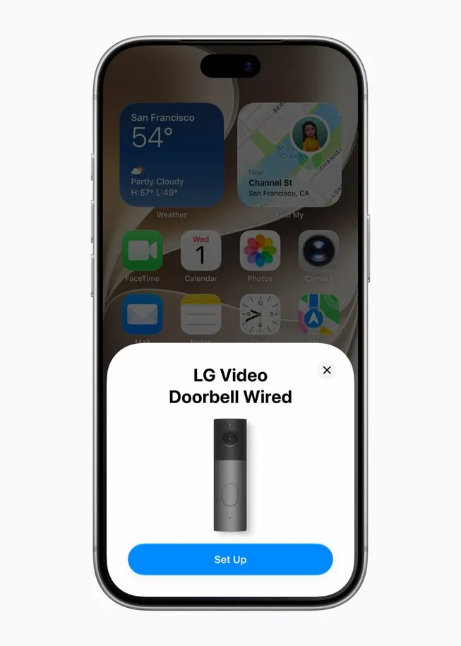 راهاندازی سریع تجهیزات Apple Home Collection با یک لمس در آیفون