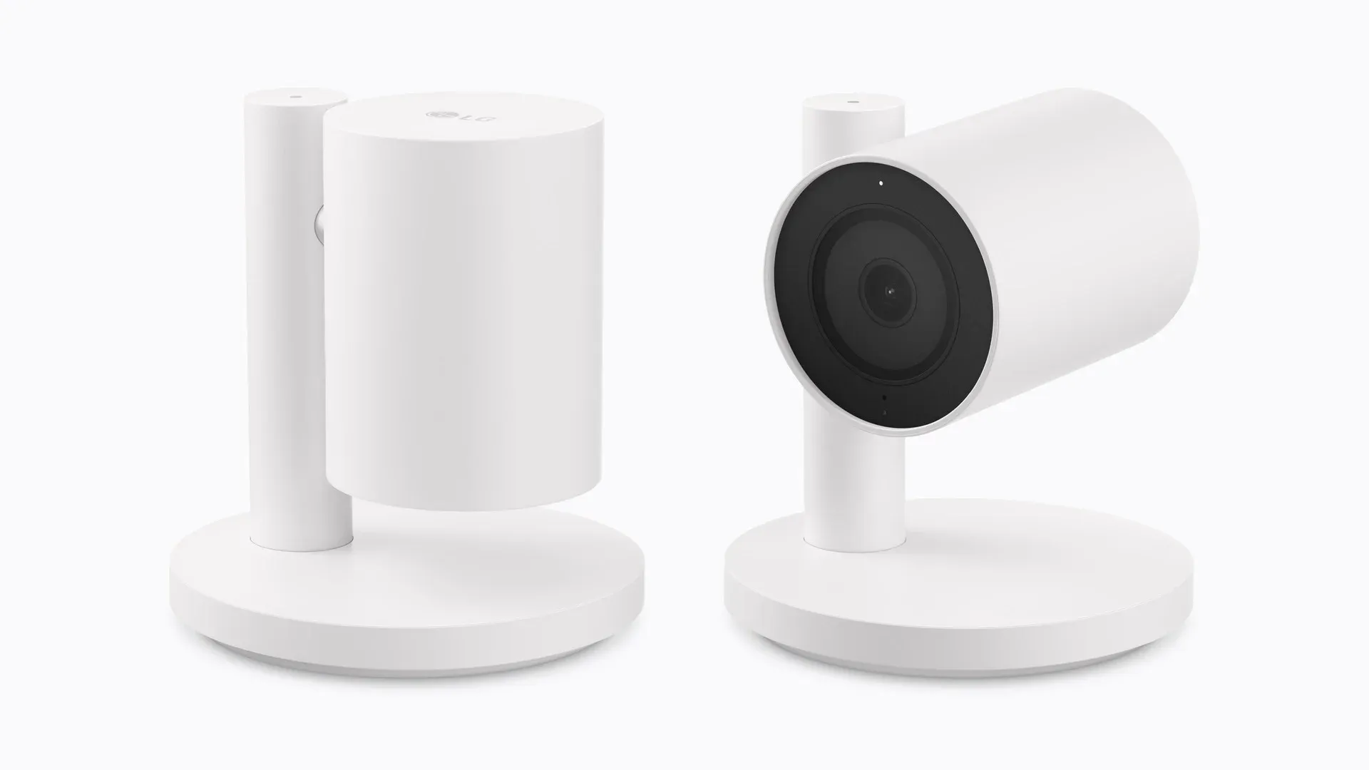 مکانیزم چرخش فیزیکی لنز در دوربین LG Indoor Cam برای حفظ حریم خصوصی